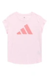 Adidas Originals Adidas Kids' Heart Graphic T-shirt In Pink
