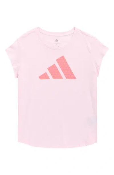 Adidas Originals Adidas Kids' Heart Graphic T-shirt In Pink
