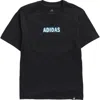Adidas Originals Adidas Kids' Heat Map Logo Graphic T-shirt In Blue