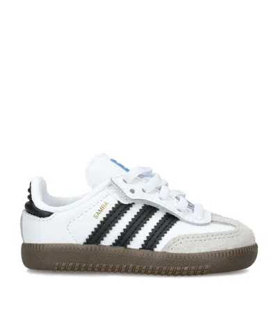 Adidas Originals Adidas Kids Leather Samba Og Sneakers In White