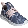 Adidas Originals Adidas Kids' Lite Racer Adapt 7.0 Slip-on Sneaker In Ink/sandy Pink/black