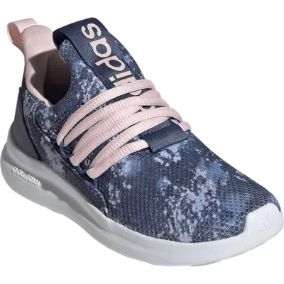 Adidas Originals Adidas Kids' Lite Racer Adapt 7.0 Slip-on Sneaker In Ink/sandy Pink/black