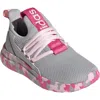 Adidas Originals Adidas Kids' Lite Racer Adapt 7.0 Slip-on Sneaker In Magenta/grey/clear Pink