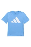 Adidas Originals Adidas Kids' Logo Cotton T-shirt In Blue
