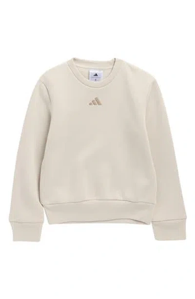 Adidas Originals Adidas Kids' Logo Fleece Pullover In Multi
