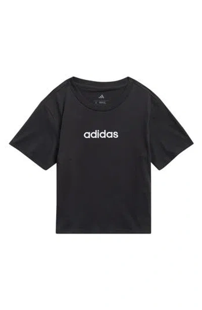 Adidas Originals Adidas Kids' Logo Graphic T-shirt In Black