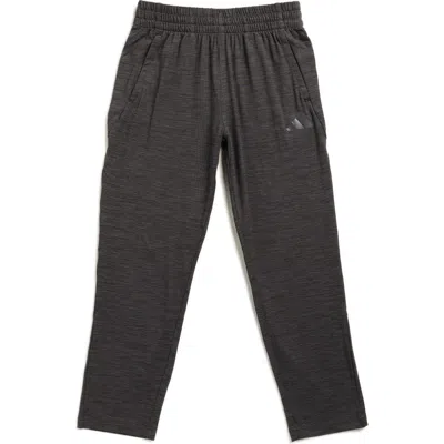 Adidas Originals Adidas Kids' Mélange Jersey Track Pants In Gray