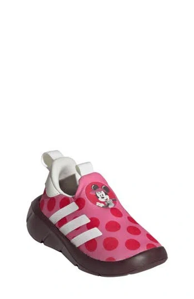 Adidas Originals Adidas Kids' Monofit Sneaker In Pink/off White/pure Ruby