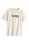 Adidas Originals Adidas Kids' Outdoor Graphic T-shirt In Tan Heather
