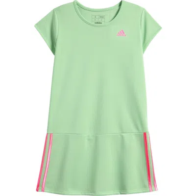 Adidas Originals Adidas Kids' Piqué Tennis Dress In Semi Green Spark