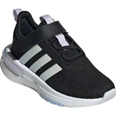Adidas Originals Adidas Kids' Racer Tr23 Sneaker In Black/white/blue Dawn