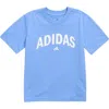Adidas Originals Adidas Kids' Repeat Logo Graphic T-shirt In Blue
