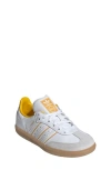Adidas Originals Adidas Kids' Samba Sneaker In Crystal White/crew Yellow