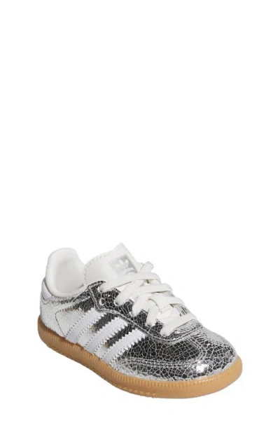 Adidas Originals Adidas Kids' Samba Trainer In Silver