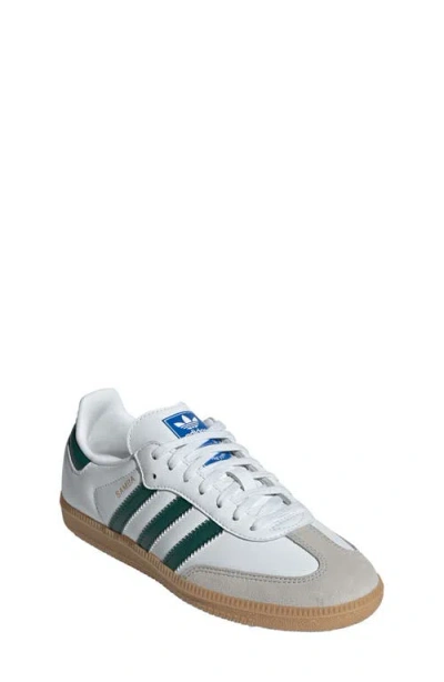 Adidas Originals Samba Lace-up Sneakers In 白色