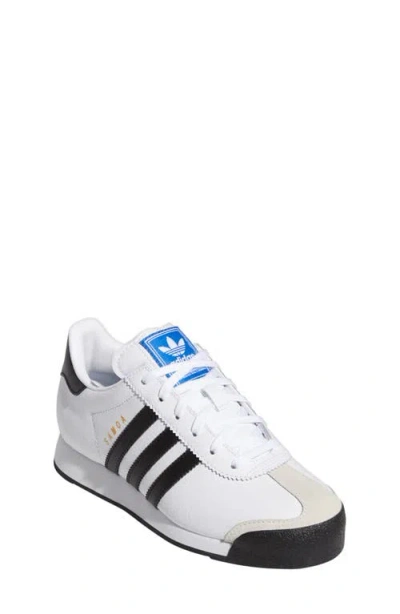 Adidas Originals Kids' Men's Adidas Samoa Shoes In Cloud White/core Black/blue