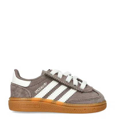 Adidas Originals Adidas Kids Suede Handball Spezial Sneakers In Gray