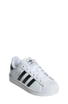 Adidas Originals Adidas Kids' Superstar Ii Sneaker In White/black/white