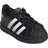 Adidas Originals Adidas Kids' Superstar Sneaker In Black/white/black
