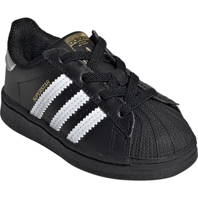 Adidas Originals Adidas Kids' Superstar Sneaker In Black/white/black