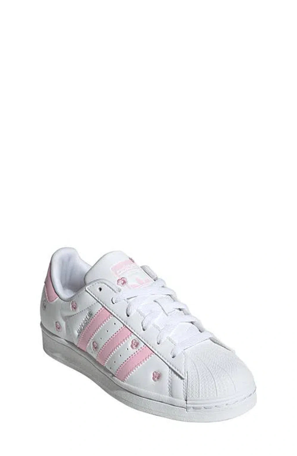 adidas gazelle silver green womens adidas Kids' Grade School Superstar II Shoes, Size 6, Black main image 1
