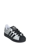 Adidas Originals Big Kids White & Black Superstar Ii Sneakers In White/core Black/white