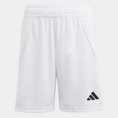 Adidas Originals Adidas Kids' Tiro 24 Shorts In White/white