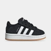 Adidas Originals Adidas Kids' Toddler Originals Campus 00s Comfort Closure Stretch Lace Casual Shoes In Black/white/gum