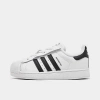 Adidas Originals Adidas Kids' Toddler Originals Superstar Ii Stretch Lace Casual Shoes In Cloud White/core Black/cloud White