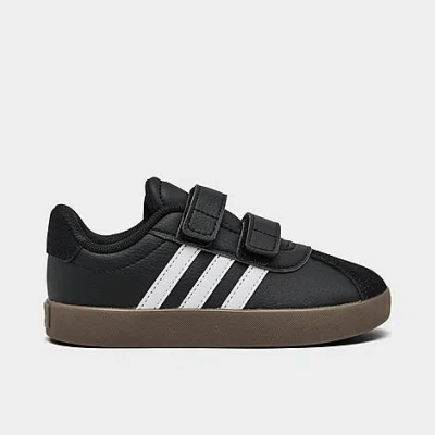 ADIDAS ORIGINALS ADIDAS KIDS' TODDLER VL COURT 3.0 HOOK-AND-LOOP CASUAL SHOES