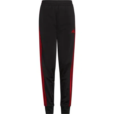 Adidas Originals Adidas Kids' Tricot Joggers In Black/red