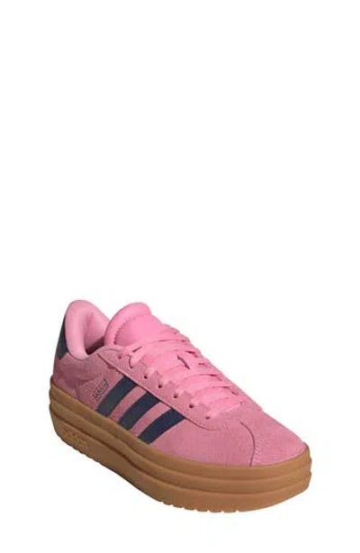 Adidas Originals Adidas Kids' Vl Court Bold Lifestyle Sneaker In Multi