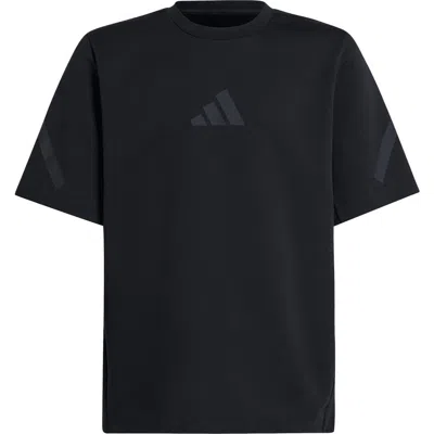 Adidas Originals Adidas Kids' Z.n.e T-shirt In Black/black