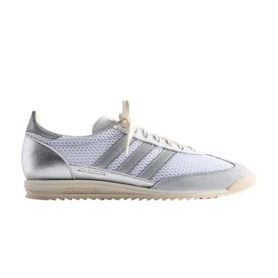 Pre-owned Adidas Originals Adidas Kith X Wmns Sl72 Og 'running Through The Decades Pack' | Silver | Women's Size 6.5