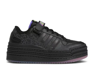 Adidas Originals Adidas Kris Andrew Small X Adidas Wmns Forum Triple Platform Low 'pride' In Black