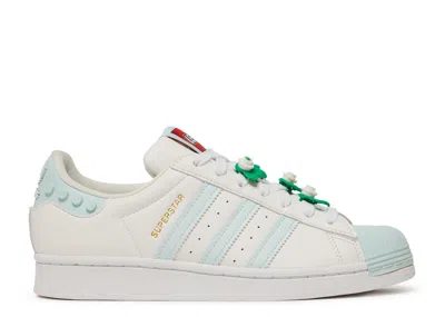 Adidas Originals Adidas Lego X Adidas Wmns Superstar 'clear White Ice Mint'