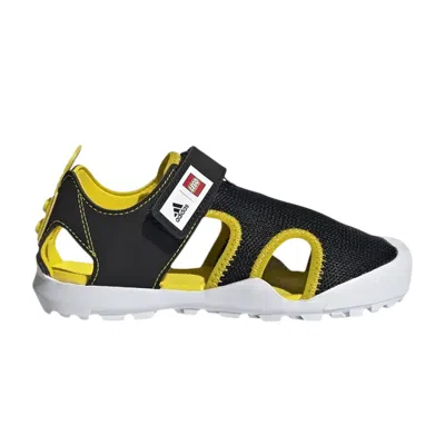 Pre-owned Adidas Originals Adidas Lego X Captain Toey J 'black Yellow' | Kid's Size 10.5