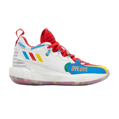 Pre-owned Adidas Originals Adidas Lego X Dame 7 Extply Big Kid 'bye Bye' | Multi-color | Kid's Size 6.5