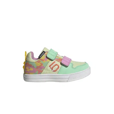 Pre-owned Adidas Originals Adidas Lego X Five Ten Freerider J 'green Glow Bliss Orchid' | Kid's Size 10.5
