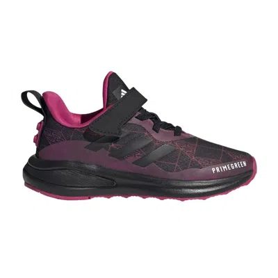 Pre-owned Adidas Originals Adidas Lego X Fortarun X Elastic Lace J 'real Magenta Bricks' | Black | Kid's Size 6