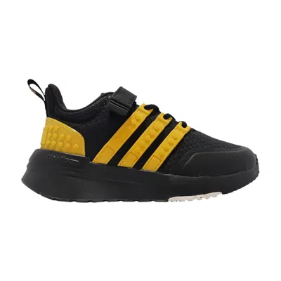 Pre-owned Adidas Originals Adidas Lego X Racer Tr El J 'black Equipment Yellow' | Kid's Size 10.5