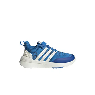 Pre-owned Adidas Originals Adidas Lego X Racer Tr Little Kid 'shock Blue Off White' | Kid's Size 7
