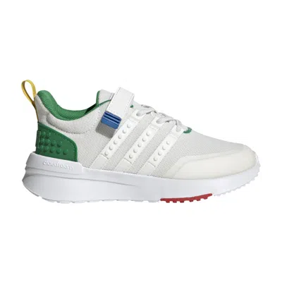 Pre-owned Adidas Originals Adidas Lego X Racer Tr21 J 'white Green' | Kid's Size 1.5