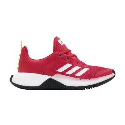 Pre-owned Adidas Originals Adidas Lego X Sport Big Kid 'red' | Kid's Size 4