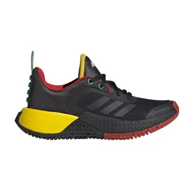 Pre-owned Adidas Originals Adidas Lego X Sport Dna Big Kid 'black Red' | Kid's Size 3.5
