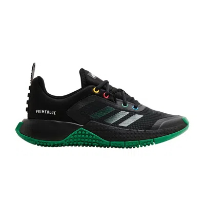 Pre-owned Adidas Originals Adidas Lego X Sport J 'black Green' | Kid's Size 3.5