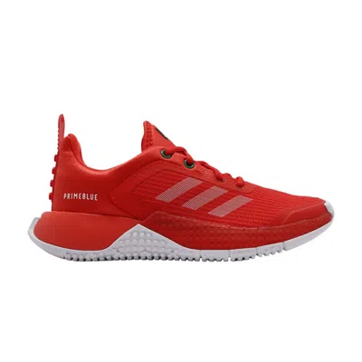 Pre-owned Adidas Originals Adidas Lego X Sport J 'red' | Kid's Size 4.5