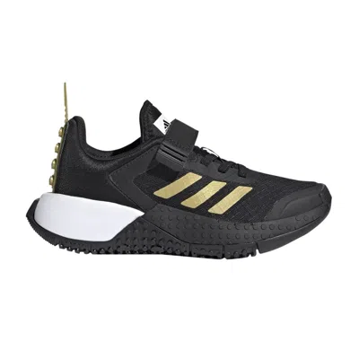 Pre-owned Adidas Originals Adidas Lego X Sport Little Kid 'black Gold Metallic' | Kid's Size 3.5
