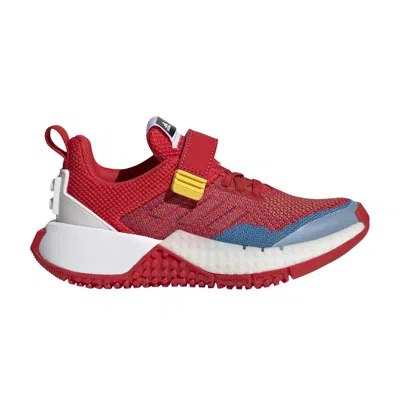 Pre-owned Adidas Originals Adidas Lego X Sport Pro J 'red White' | Kid's Size 4.5