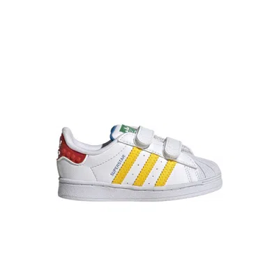 Pre-owned Adidas Originals Adidas Lego X Superstar I 'white Pantone' | Infant Size 4